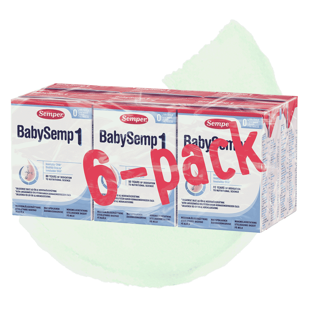 Babysemp 1 6 pack