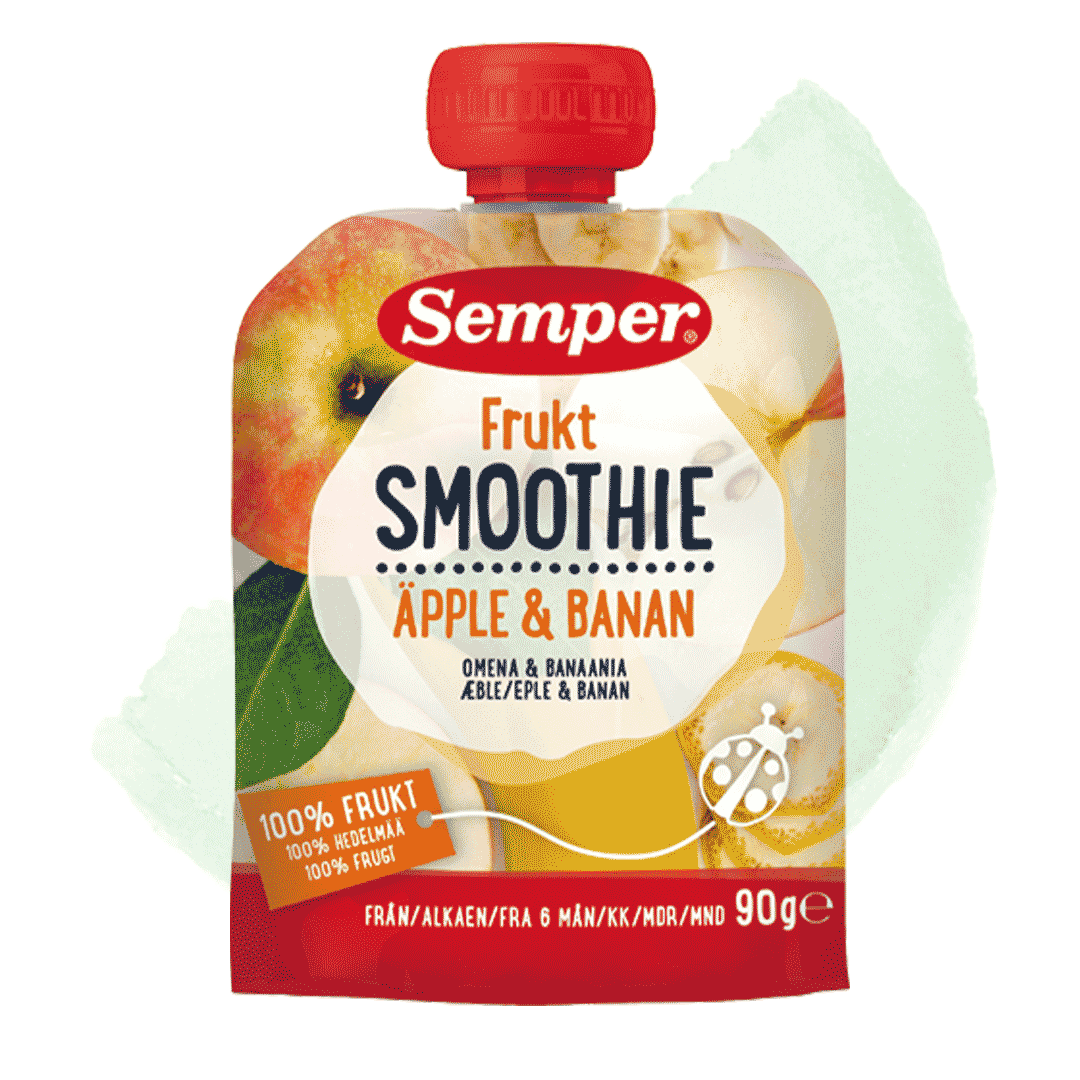 SMOOTHIE FRUKT MED ÄPPLE & BANAN