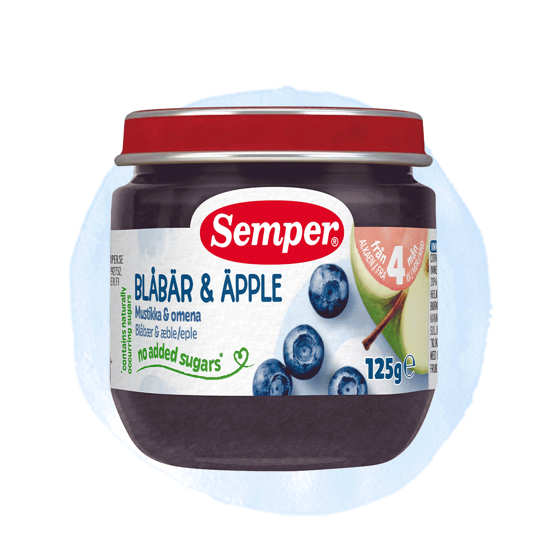 Blåbär & äpple 4m