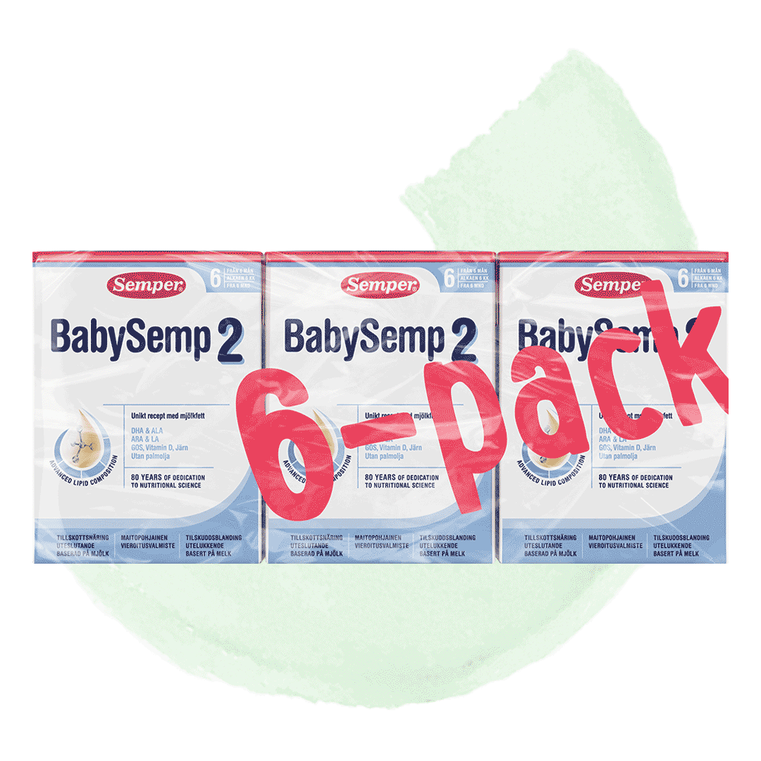 Babysemp 2 6 pack