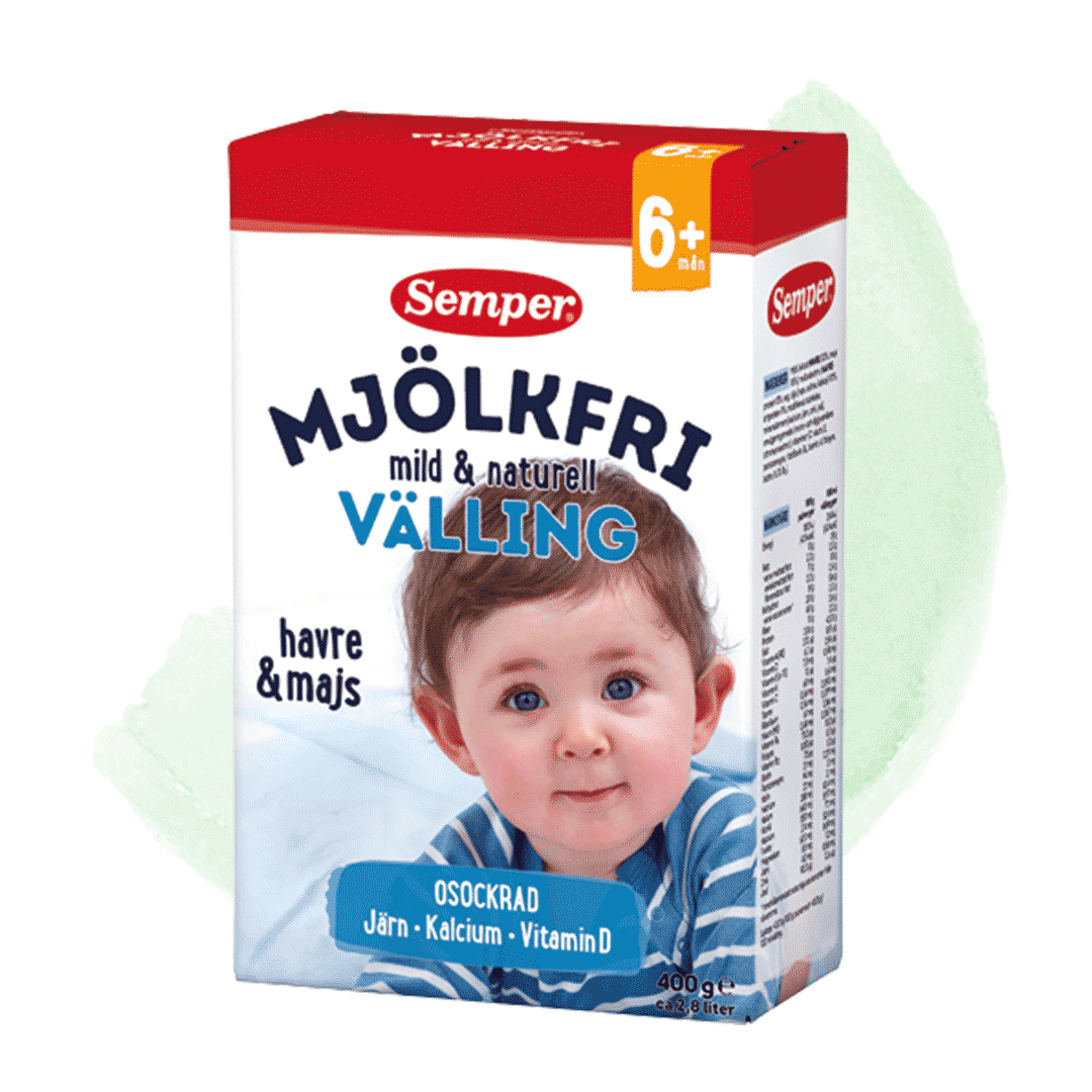 MJÖLKFRI VÄLLING MED HAVRE OCH MAJS 6M