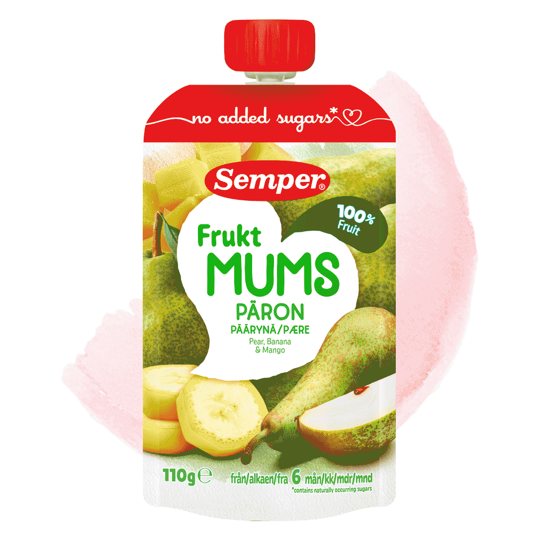 Fruktmums Päron från Semper Barnmat