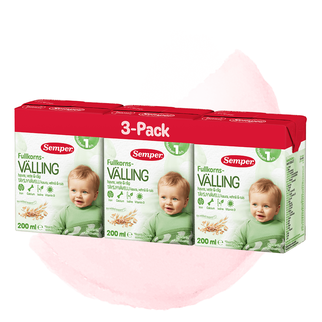 Wholewheat gruel 3 pack