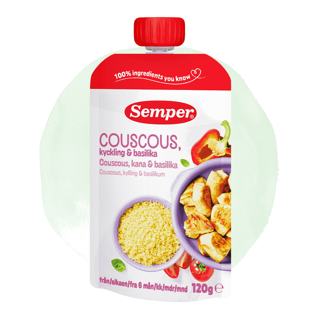 Semper meal pouch couscous and chicken