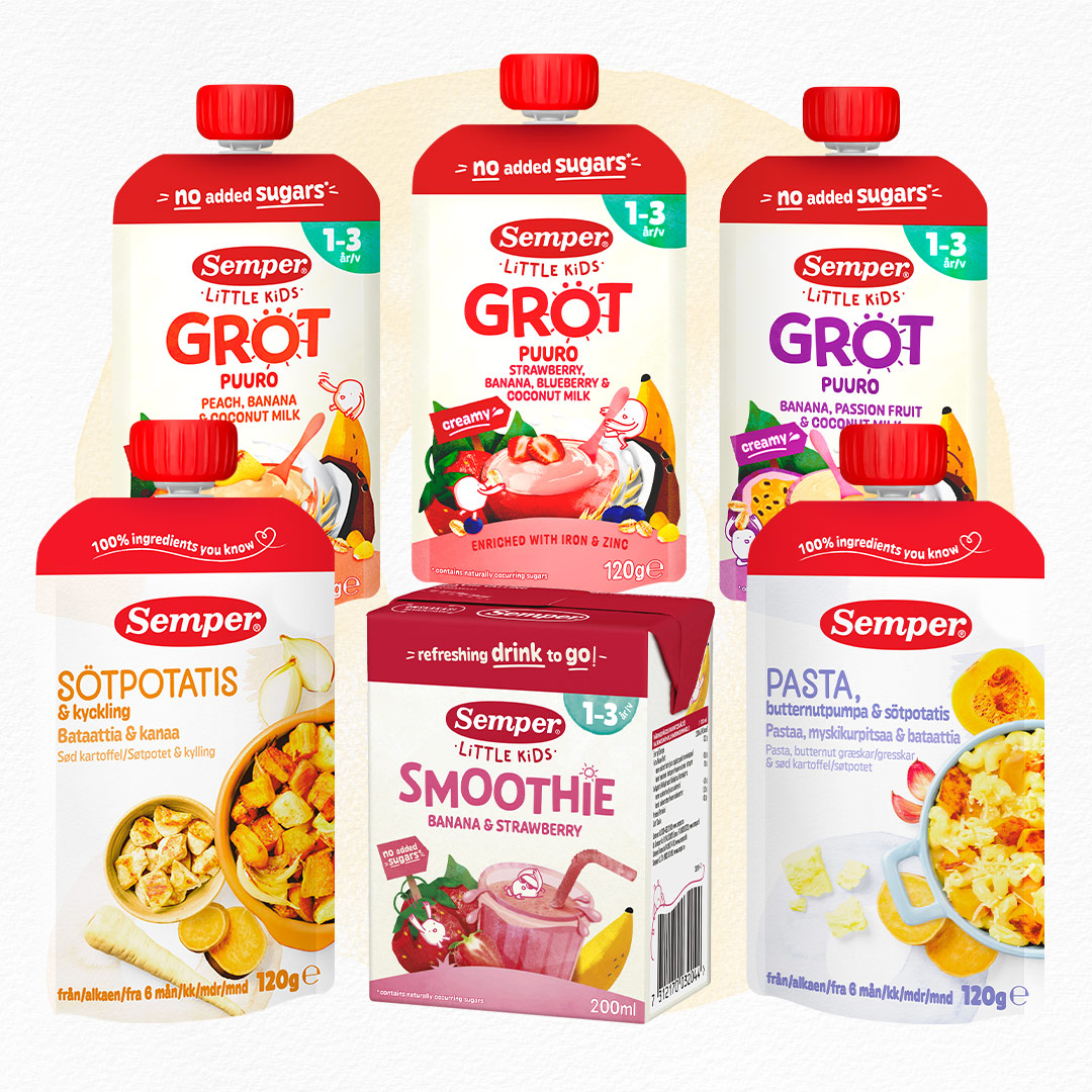 Semper barnmat nyheter