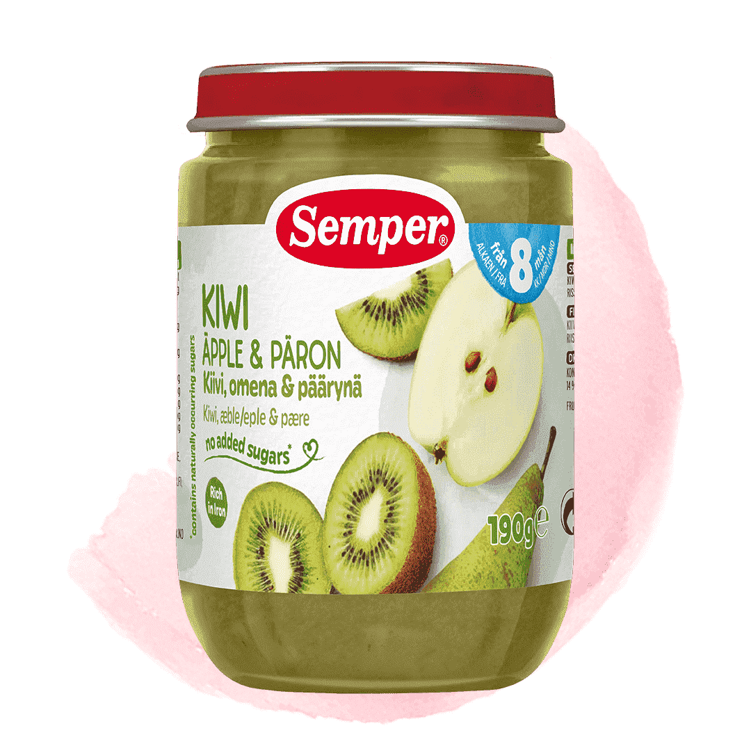 Kiwi & Päron 8m