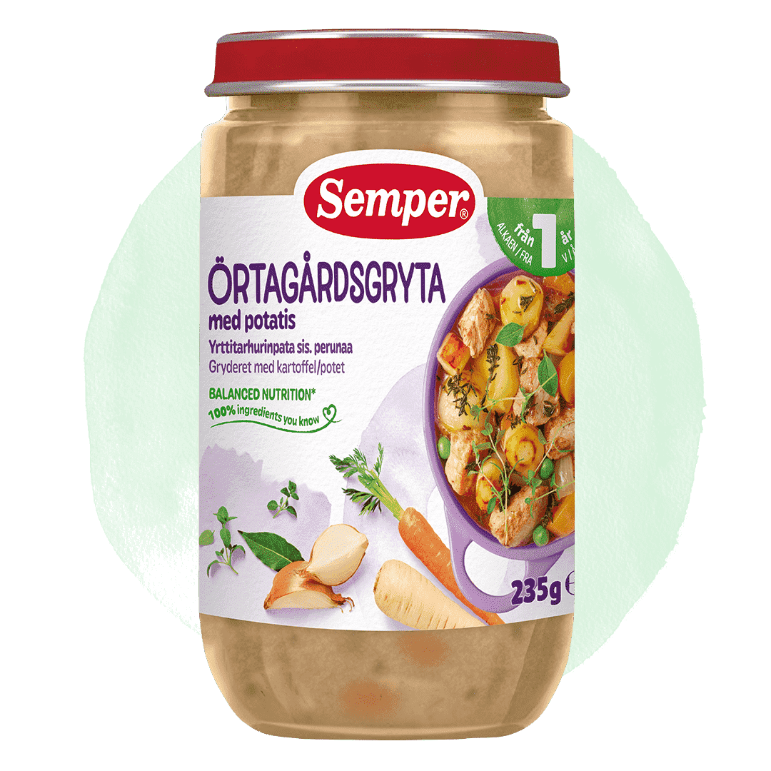 herb stew with potato