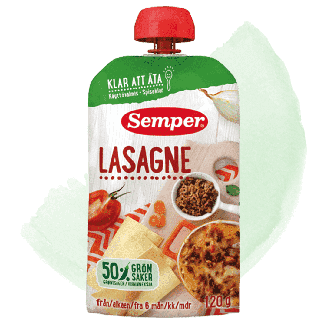 Lasagne i klämpåse